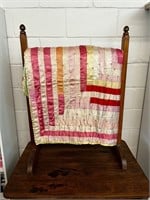 Silky handmade quilt (conditional issues)