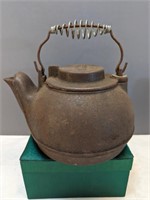 Vintage Wagner Cast Iron Kettle