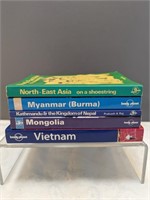Vintage Lonely Planet Travel Books Asia 2