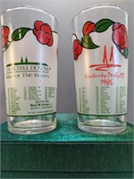 1986 Kentucky Derby Glasses