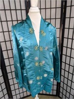 Vintage Silk Trapeese Jacket by Ying Tai