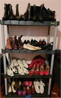 Large Lot Assorted Shoes and Boots Size 8/9/10
