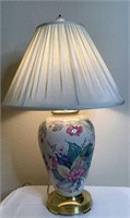 Beautiful Floral Lenox Table Lamp #2