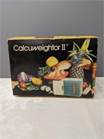 Vintage Calcuweightor Kitchen Calorie scale