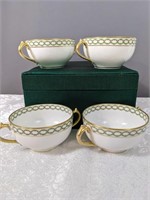 Set of 4 Limoges Cream Soup Bowls