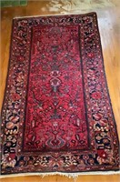 Antique 3.5’x6.5’ Wool Rug