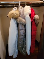 Lot of 4 Talbots Winter Coats Size Large and XL