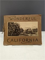 Antique California Train Travel Brochure