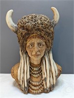 Native American Ceramic Figure