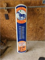 Dr. Barkers advertising thermometer no Mercury