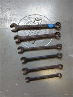 5 Craftsman metric wrenches