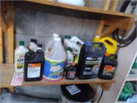Oil and Windshield Washer Fluid