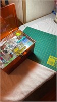 Sewing Box and Craft Mat