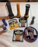 Flashlights and Batteries