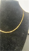 14 K gold Necklace