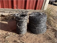 3 - Rolls of Barbed Wire