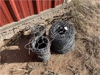 3 - Rolls of Barbed Wire