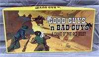 1973 Cadaco Good Guys ‘n Bad Guys Board Game