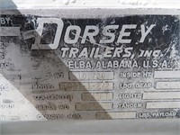 (DMV) 1972 Dorsey 8'6" x 31'5" Equipment Trailer