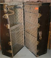 Antique Wardrobe Trunk