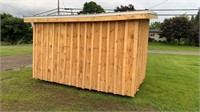 New 8’X12’ Wooden Shed W/Floor & Metal Roof