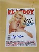 Playboy Tribute  Hugh Hefner  Autographed