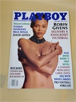 Robin Givens Autographed Playboy Bunny Magazine