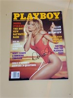 Donna D'ERRICO Autographed Playboy Bunny Magazine