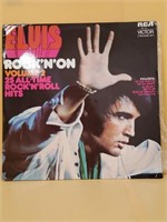 Elvis Rock N Roll On Volume 2-2 Record Set LP