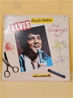 Rare Elvis Presley *Sings For The Childern* LP