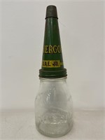 ENERGOL Tin Top on Embossed ENERGOL 1 Pint Oil