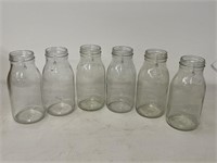 6 x Litre Oil Bottles
