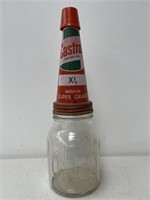 Castrol Pint Z Oil Bottle and Tin Top