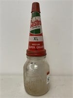 Castrol Pint Z Oil Bottle and Tin Top