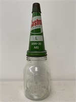 Castrol Z Pint Oil Bottle and Tin Top