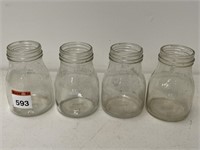 4 x Pint Oil Bottles