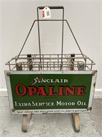 Rare SINCLAIR MOTOR OIL Rack