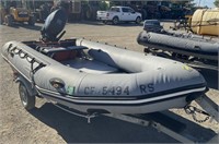 ZODIAC MK2C Inflatable Tactical Boat & Trailer