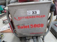 Rothenberg Rojet 5000 Jetter Drain Cleaning Unit