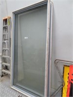 2 Aluminium Framed Windows 2400x1245mm