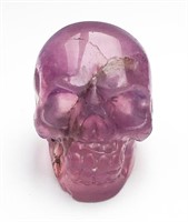 Natural Amethyst Skull