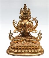 Nepalese Bodhisattva Statue