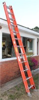 24' Werner fiberglass extension ladder