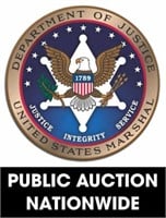 U.S. Marshals (nationwide) online auction ending 7/5/2022