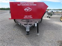 8' X 10' Industrias America Side Dump Nut Cart