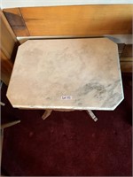 2 Marble Top Tables