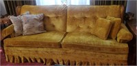 Vintage Gold colored couch