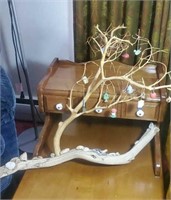 Driftwood and ornaments