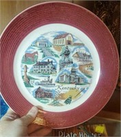 Kentucky plate and plate holder