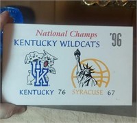 Kentucky wildcats 96 collectors knife set